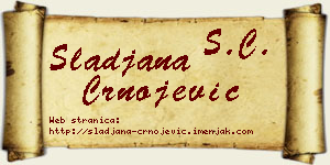 Slađana Crnojević vizit kartica